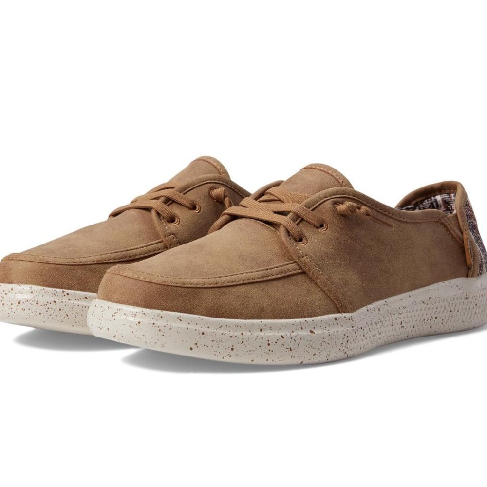 Skechers Brown Loafers with Speckled Sole